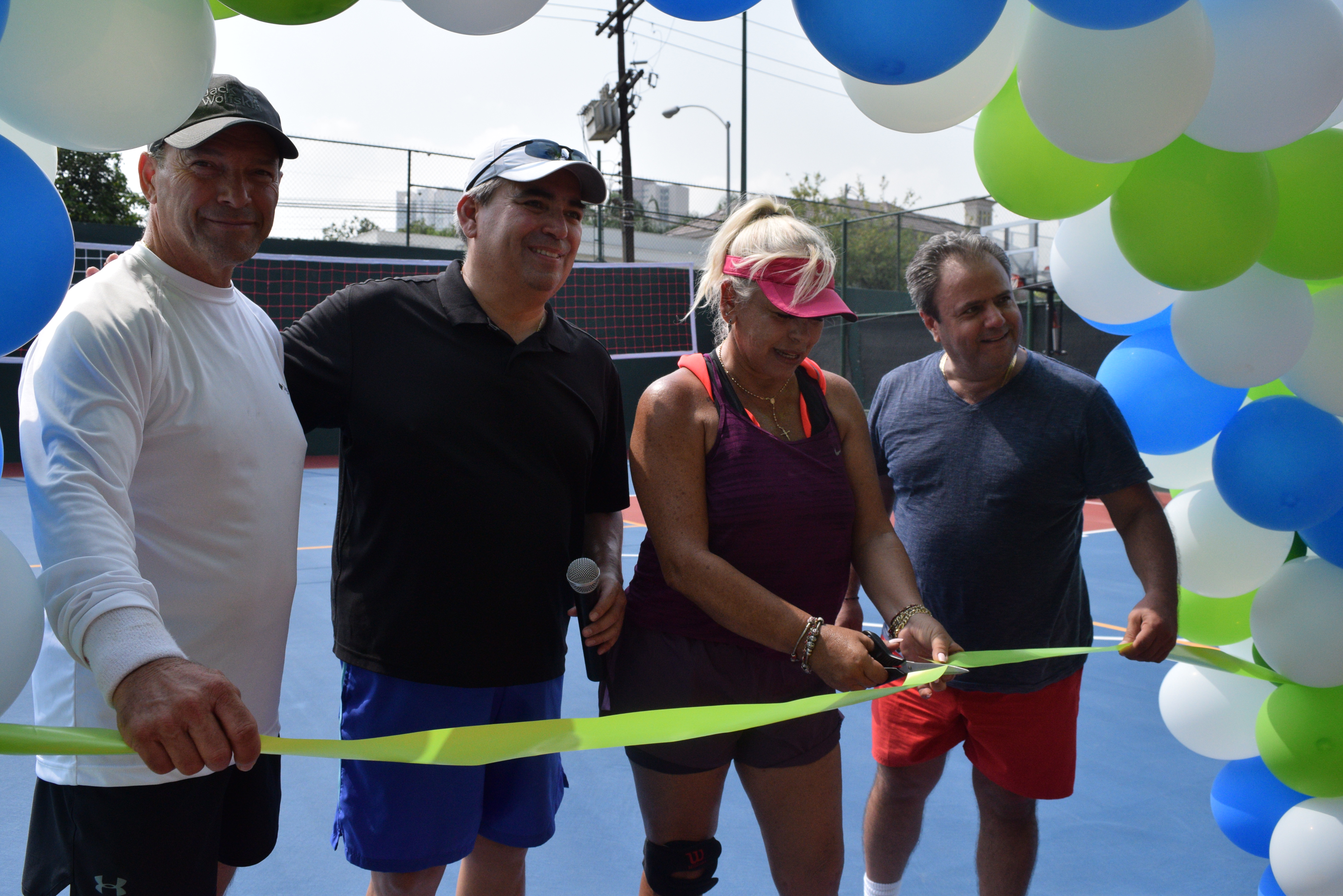 Estrenamos cancha de vóleibol