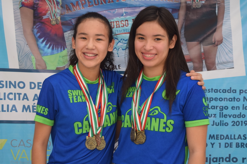 Hannah y Natalia Méndez, dos campeonas con mucho futuro